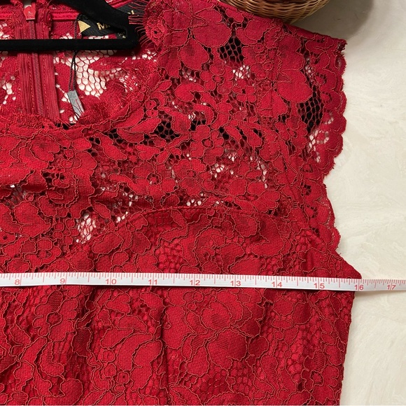 Miusol Women's Formal Floral Lace Size Small Bridesmaid Party Maxi Dress - Picture 7 of 15